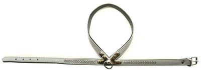 Nobby Double Backed Swarovski Crystal Harness Grey 40cm