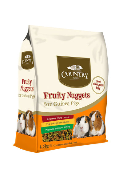 Country Value Guinea Pig Nuggets 1.5kg