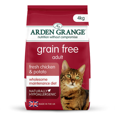 Arden Grange G/Free Adt Cat Fresh Chicken & Potato 4kg