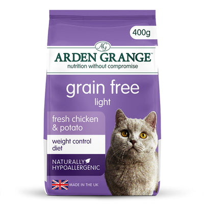 Arden Grange G/Free Cat Light Fresh Chicken & Potato 400g