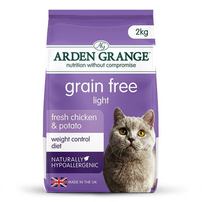 Arden Grange G/Free Cat Light Fresh Chicken & Potato 2kg