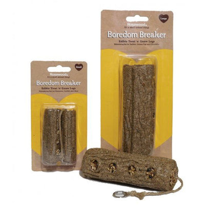 Boredom Breaker Treat N Gnaw Logs Large 15x4.5cm