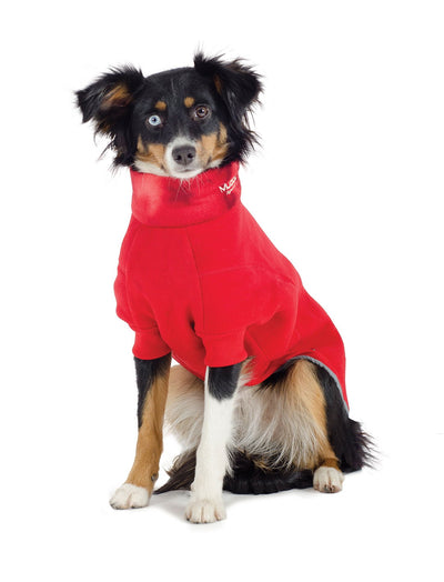 Muddy Paws Cosy Polar Fleece Red Small