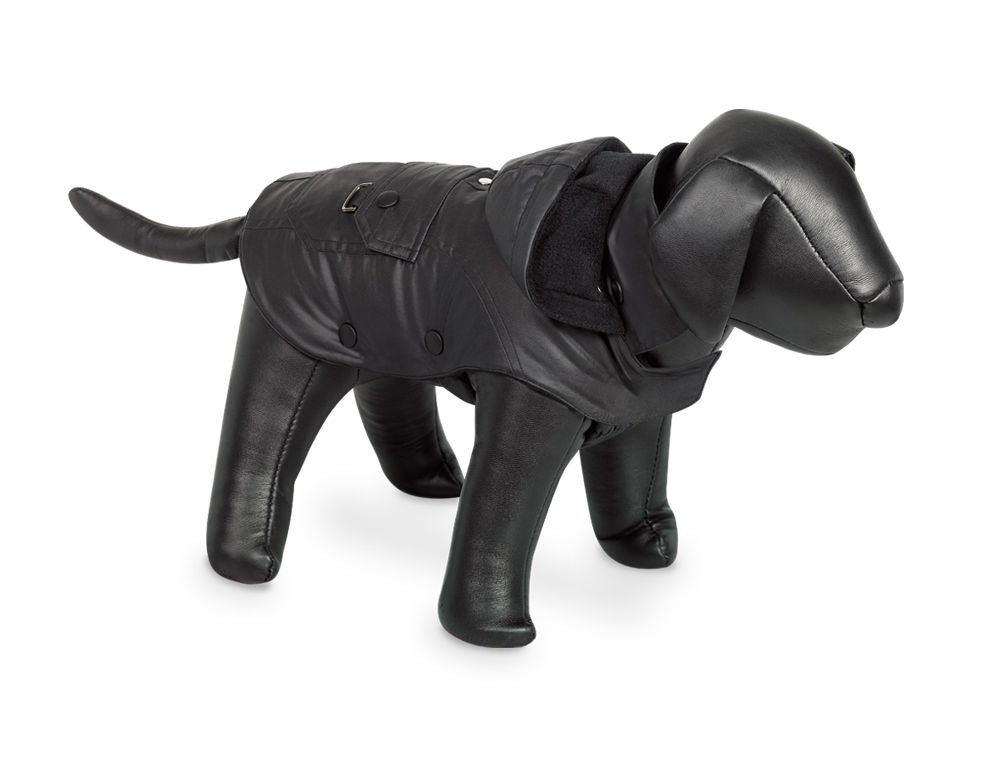 Nobby Mellow Dog Coat Black With Hood 29cm