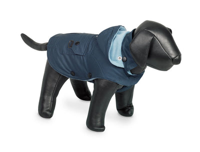 Nobby Mellow Dog Coat Blue With Hood 26cm