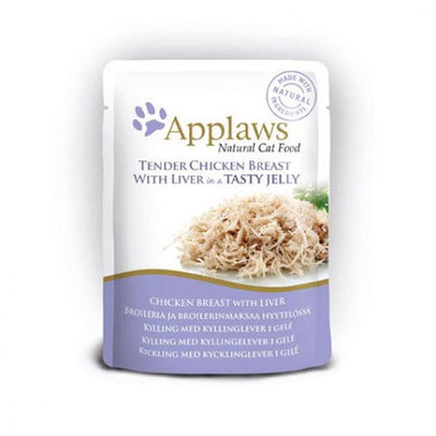 Applaws Cat Pouch Chicken With Liver In Jelly 70g