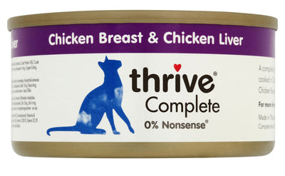 Thrive Complete Adult Chicken Breast & Chicken Liver 75g