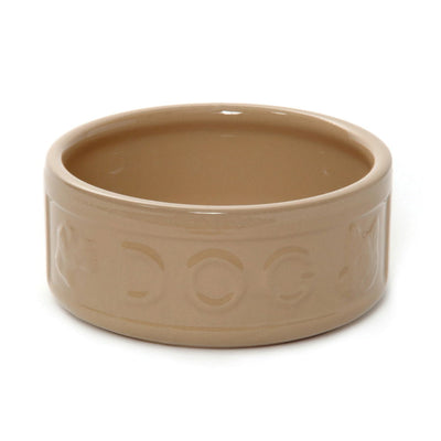All Cane Lettered Dog Bowl 13cm (5")
