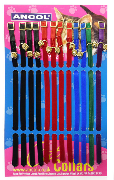 Safety Buckle Cat Collar Velvet Assorted