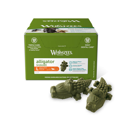Whimzees Alligator Large Display Box