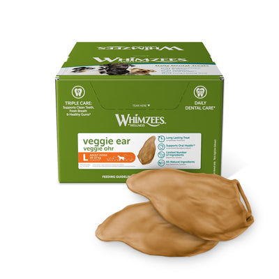 Whimzees Veggie Ear Display Box