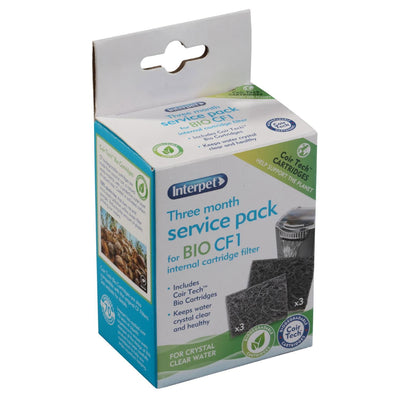 Interpet Internal Cartridge Filter Bio-Cf1 3 Month Service Kit