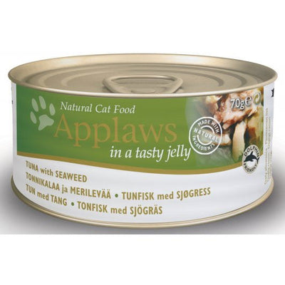 Applaws Cat Can Tuna With Seaweed In Jelly 70g