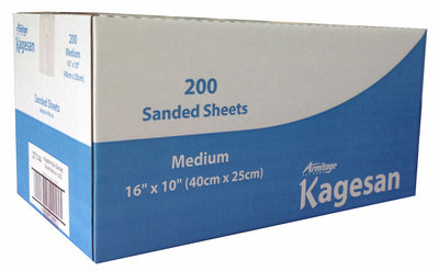 Kagesan Bulk Sanded Sheets Blue 16 X 10" (40 X 25cm)