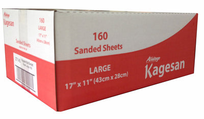 Kagesan Bulk Sanded Sheets Red 17 X 11" (43 X 28cm)