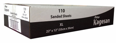 Kagesan Bulk Sanded Sheets White 22 X 12" (55 X 30cm)