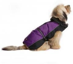 Dog Gone Smart Aspen Jackets Purple / Black 8"