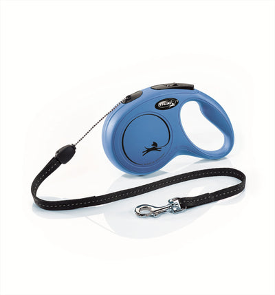 Flexi New Classic Cord S Blue 8m 1-12kg