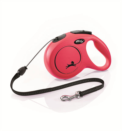 Flexi New Classic Cord M Red 8m 1-20kg