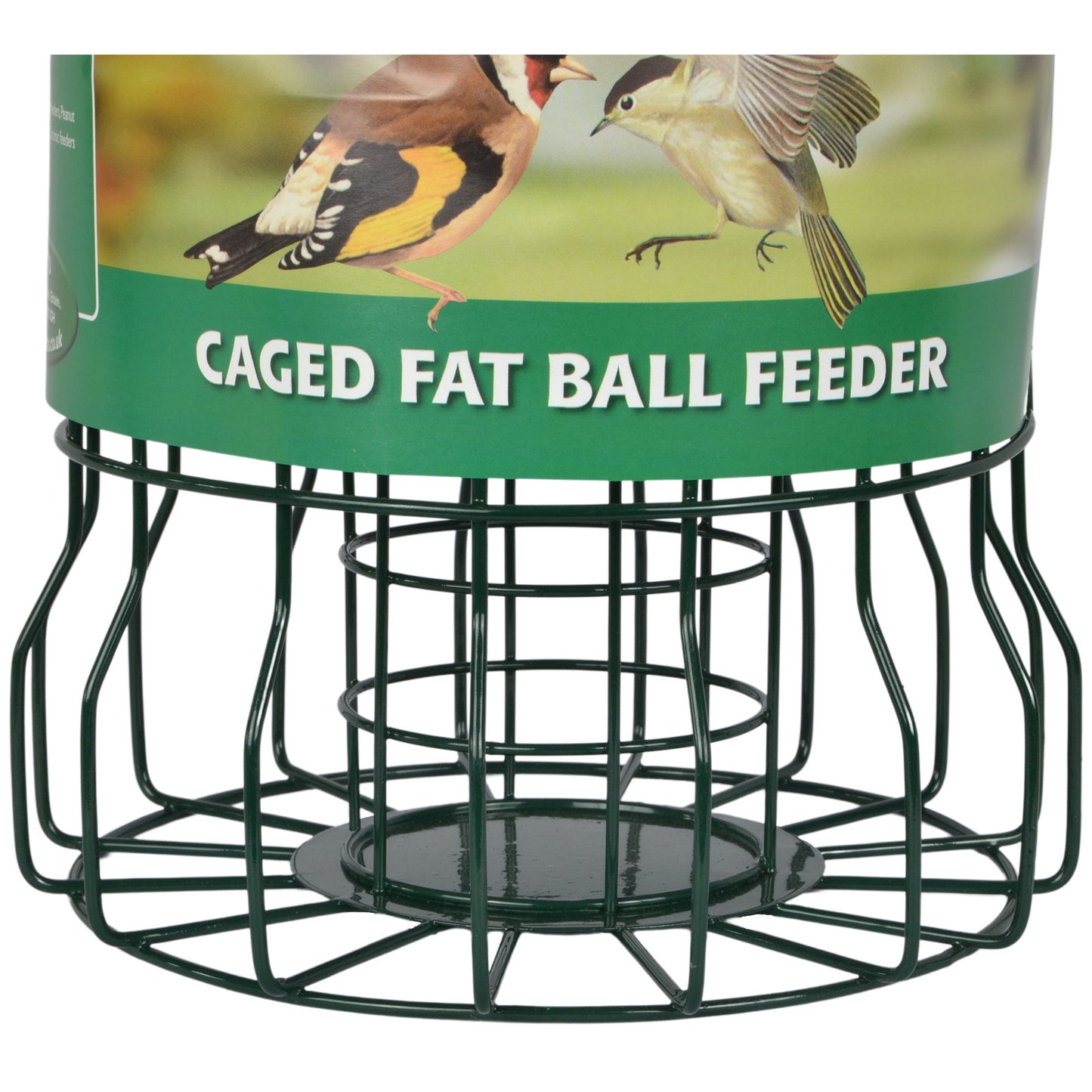 Supa Caged Fat Ball Feeder 25cm (10 Inch)