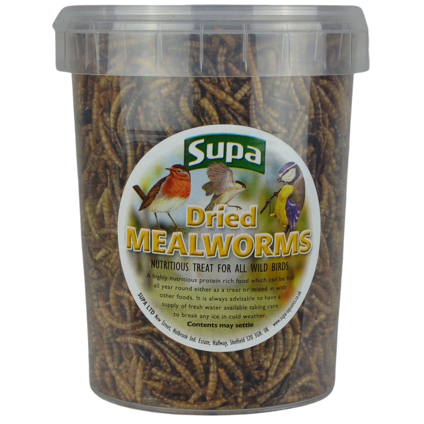 Supa Dried Mealworms 1000ml