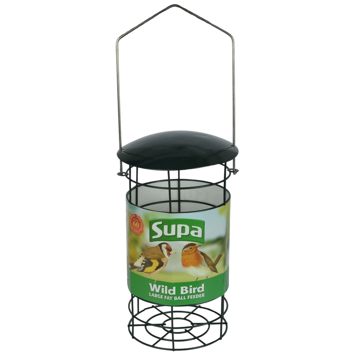 Supa Fat Ball Feeder Green Lge