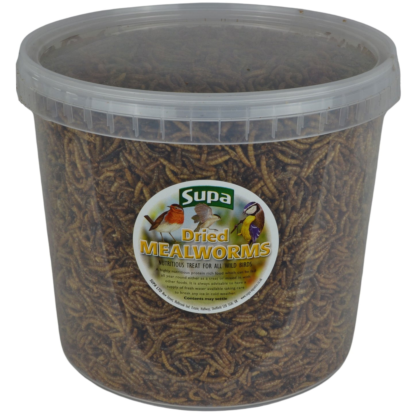 Supa Dried Mealworms 5ltr