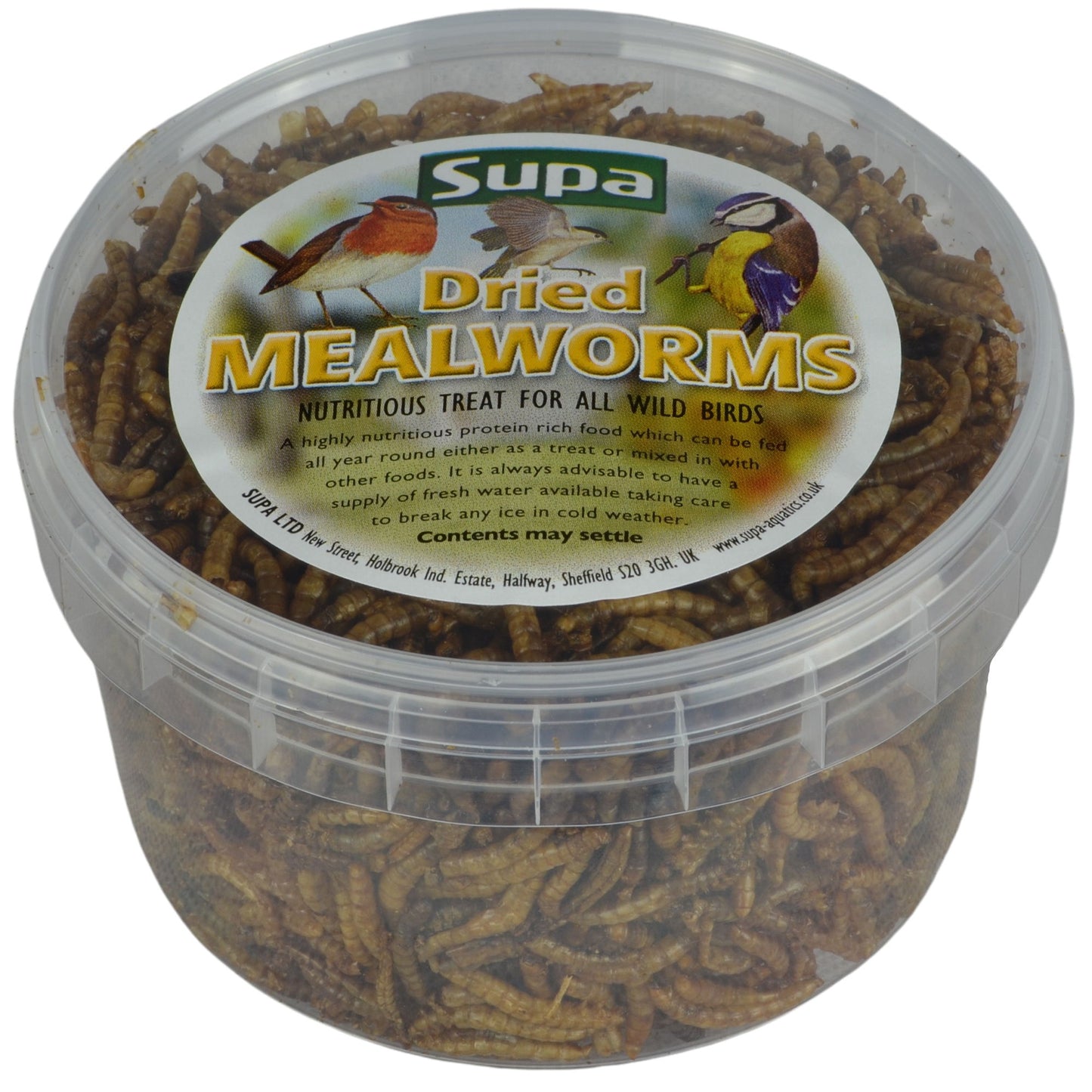 Supa Dried Mealworms 500ml