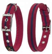 Oscar & Hooch Collar XXSml Bold Red