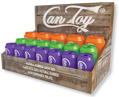 Can Toy Display Case - Contains 7 x Med 6 x Lge 5 x Xlge