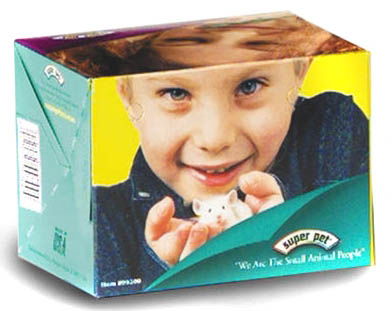 Superpet Take Home Box Sml 4x3x3"