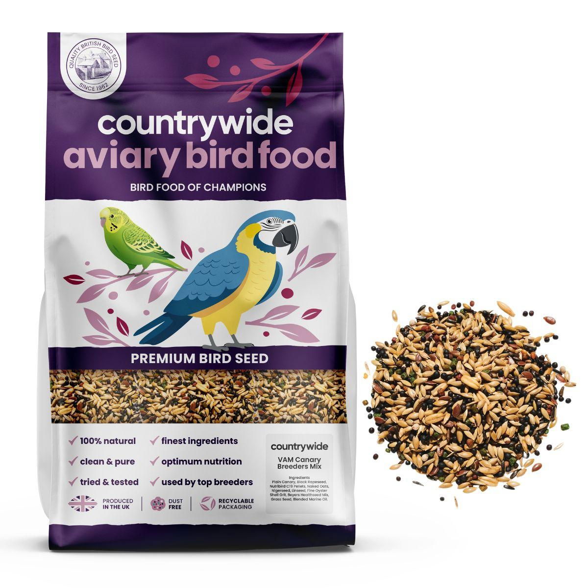 Countrywide Breeders Canary & Vam Pellets 20kg