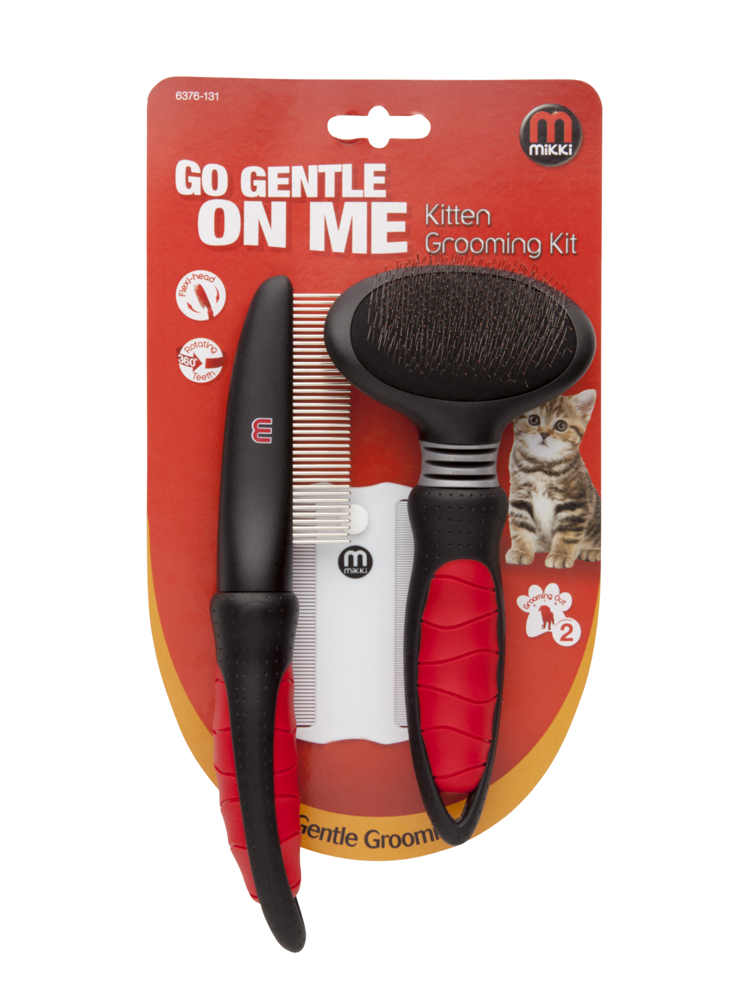 Mikki Easy Grooming Kitten Grooming Kit