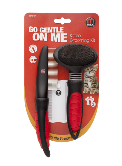 Mikki Easy Grooming Kitten Grooming Kit