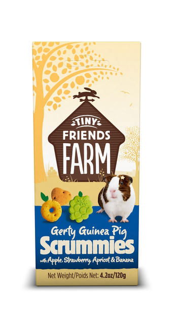 Supreme Scrummies Gerty Guinea App S/bry Apric & Ban 120g