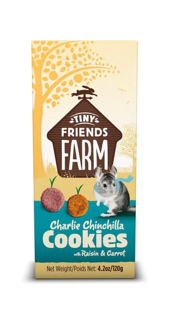 Supreme Cookies Charlie Chinchilla Raisin & Carrot 120g