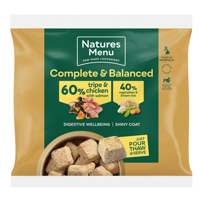 Natures Menu 60/40 Complete and Balanced Tripe & Chicken 1kg
