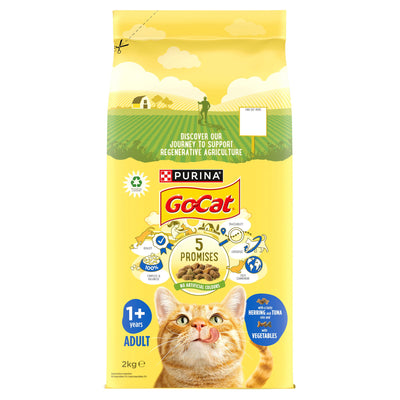 Go-Cat Adult Cat With Herring Tuna & Vegetables 2kg