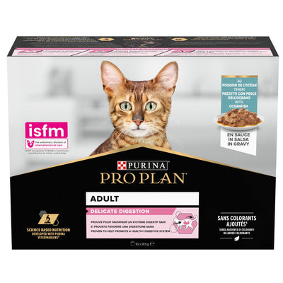 Pp Cat Nutrisavour Delicate Ocean Fish In Gravy 10x85g