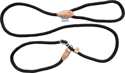 Dog&Co Supersoft Rope Trigger Lead Black 14mm X48"