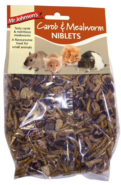 Mr Johnsons Carob & Mealworm Niblets 150g