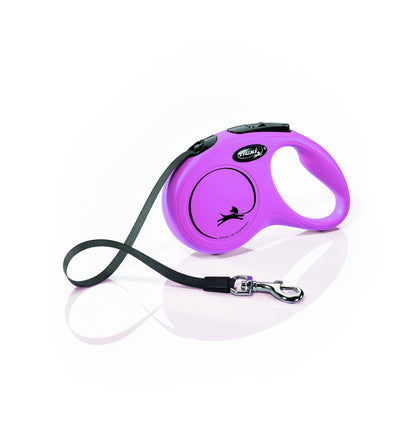 Flexi New Classic Tape S Pink 5m 1-15kg