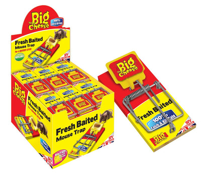 The Big Cheese Fresh Baited Mouse Trap