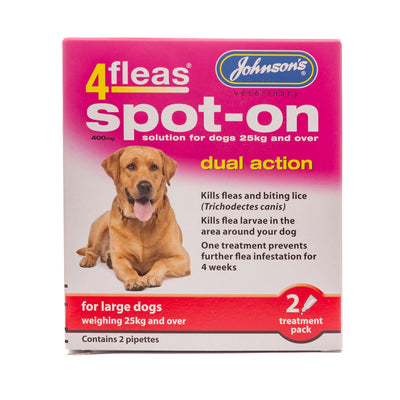 4fleas Spot-on Large Dog 2 Vial Pack