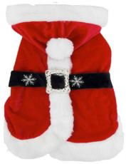 Pet Brands Dress Up Santa Outfit Extra Small