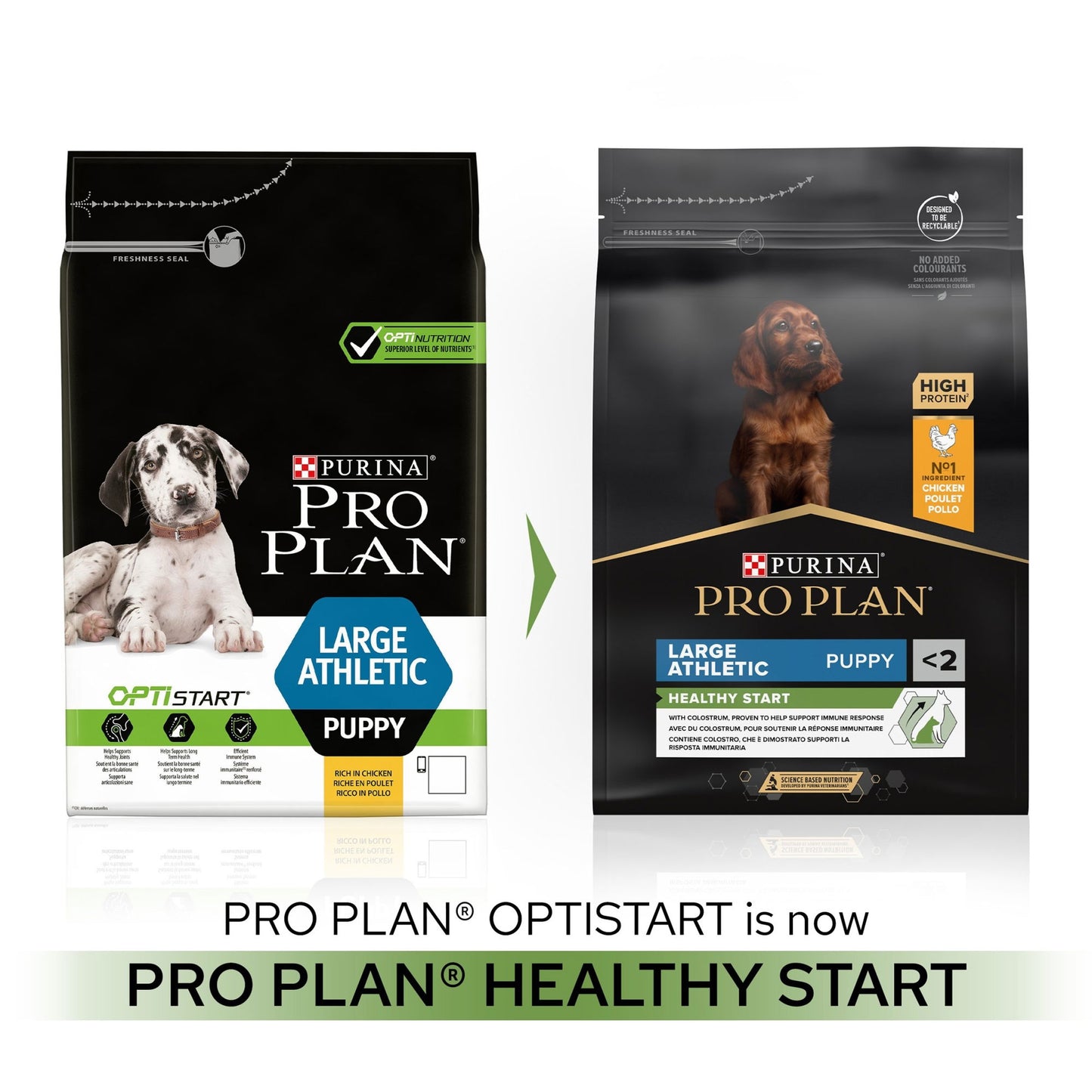 ProPlan Dog Pup Optistart Large Breed Athletic Chicken12kg
