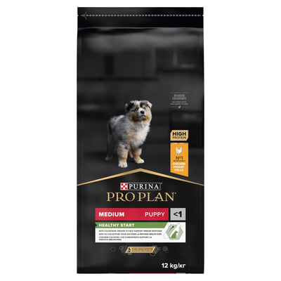 Pro Plan Dog Puppy Optistart Medium Breed Chicken 12kg