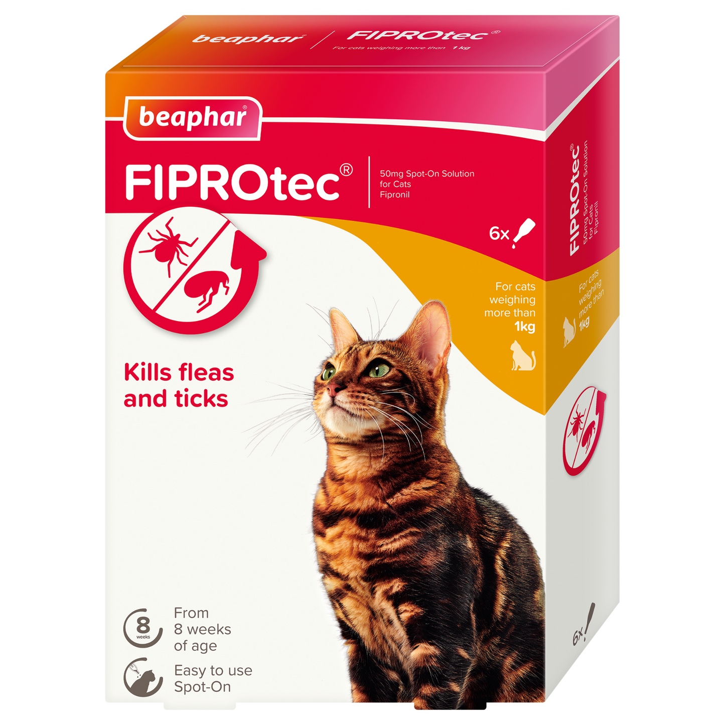 Fiprotec Spot On Cat 6 Treatment
