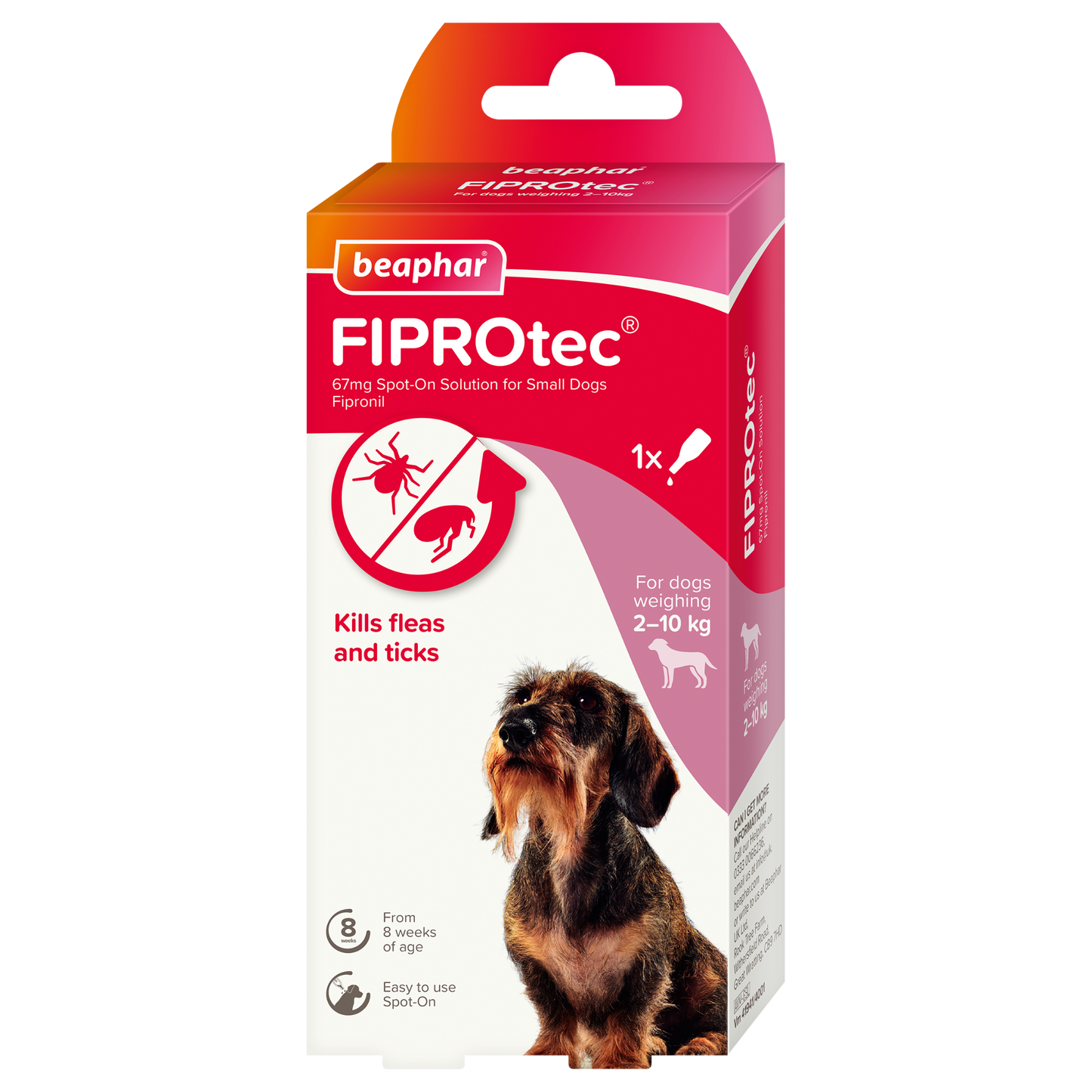 Fiprotec Spot On Small Dog 1 Treatment