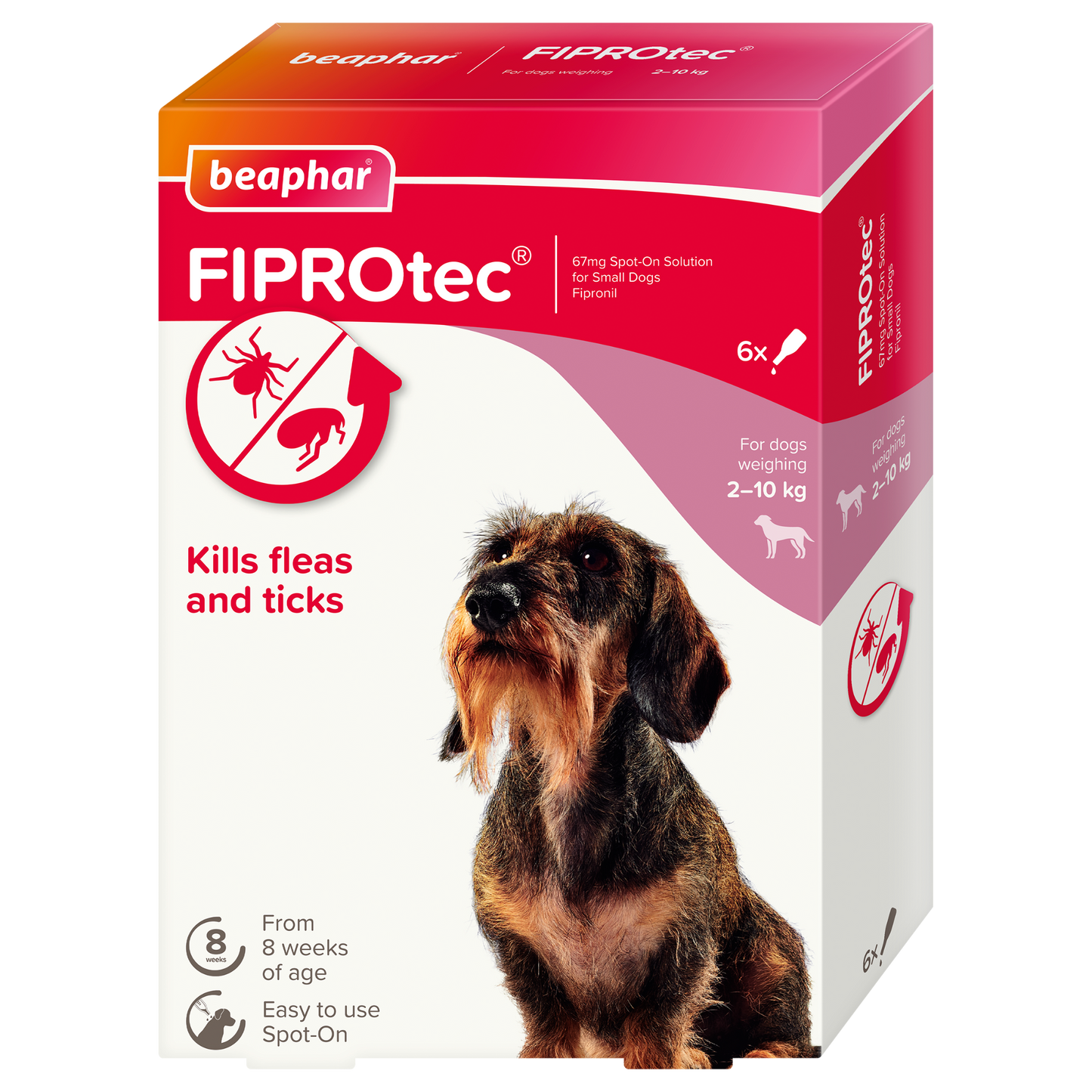 Fiprotec Spot On Small Dog 6 Treatment